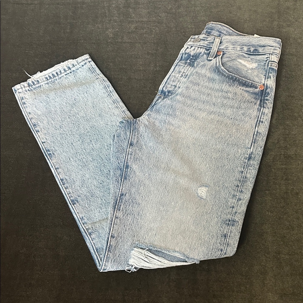 Levi's 501 Original Light Blue Jeans